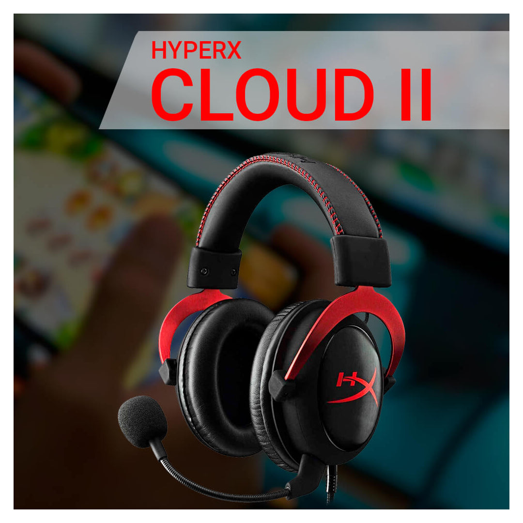 HyperX HeadSet Cloud II Wireless | Gaming HeadSet | PC & PS4 Bass Boosted Gaming Addition | Renewed