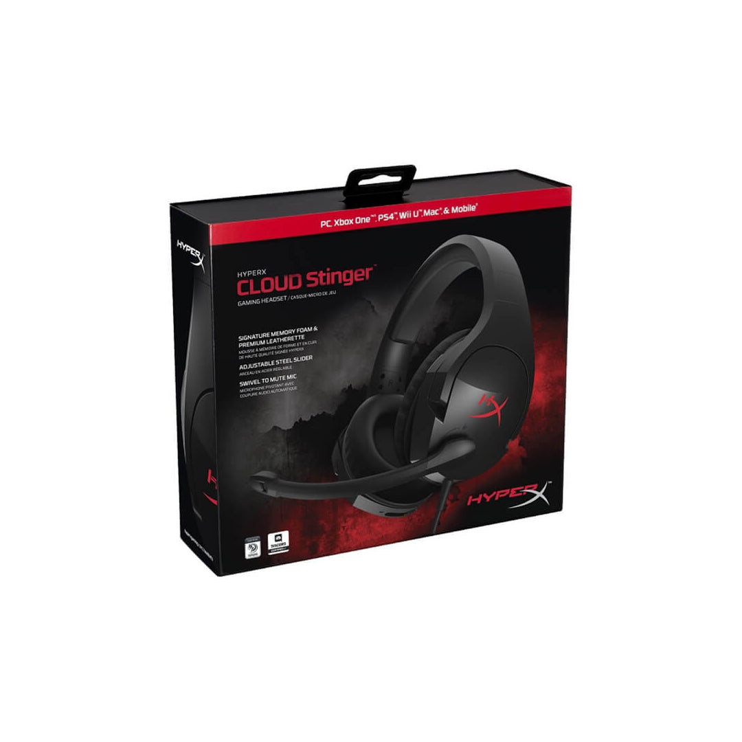 HyperX HeadSet Cloud Stinger | Gaming HeadSet | PC & PS4 Bass Boosted Gaming Addition