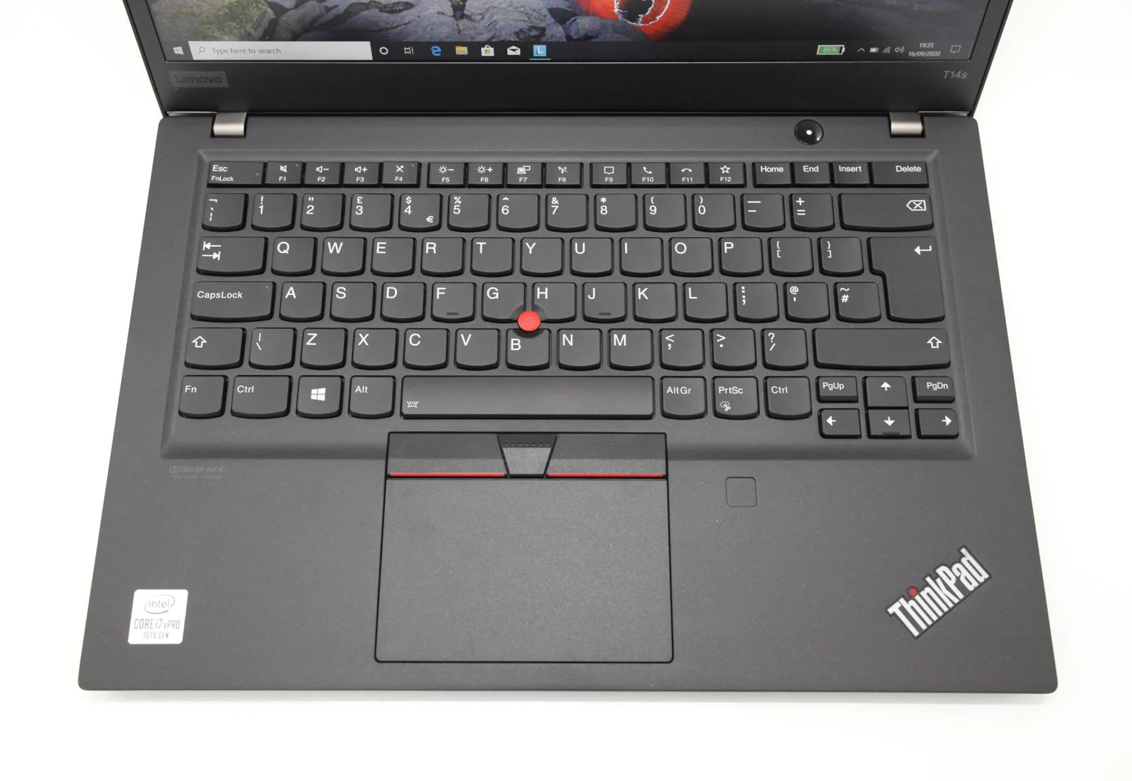 Lenovo ThinkPad T14s – 14" / Core i7 (10th Gen) / 16GB / 512GB SSD – Black (Refurbished)