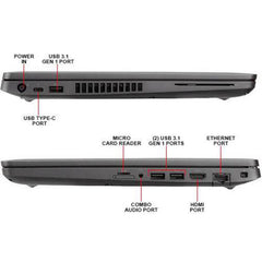 Dell Latitude 5400 – 14" / Core i5 (8th Gen) / 8GB / 256GB SSD – English Keyboard – Black